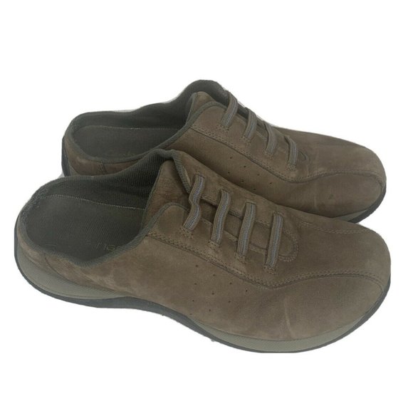 Clarks Springers Size 10 Slip on Brown Comfort - Picture 1 of 7